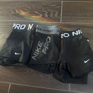 Nike pro shorts